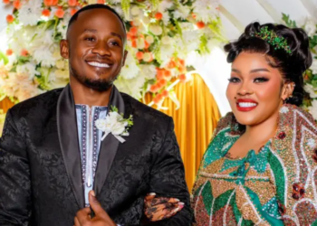 Sherry Matovu with Husband
