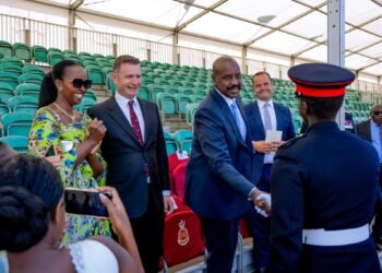 Muhoozi Watches With Pride As Son Ruhamya Kainerugaba Graduates From Sandhurst
