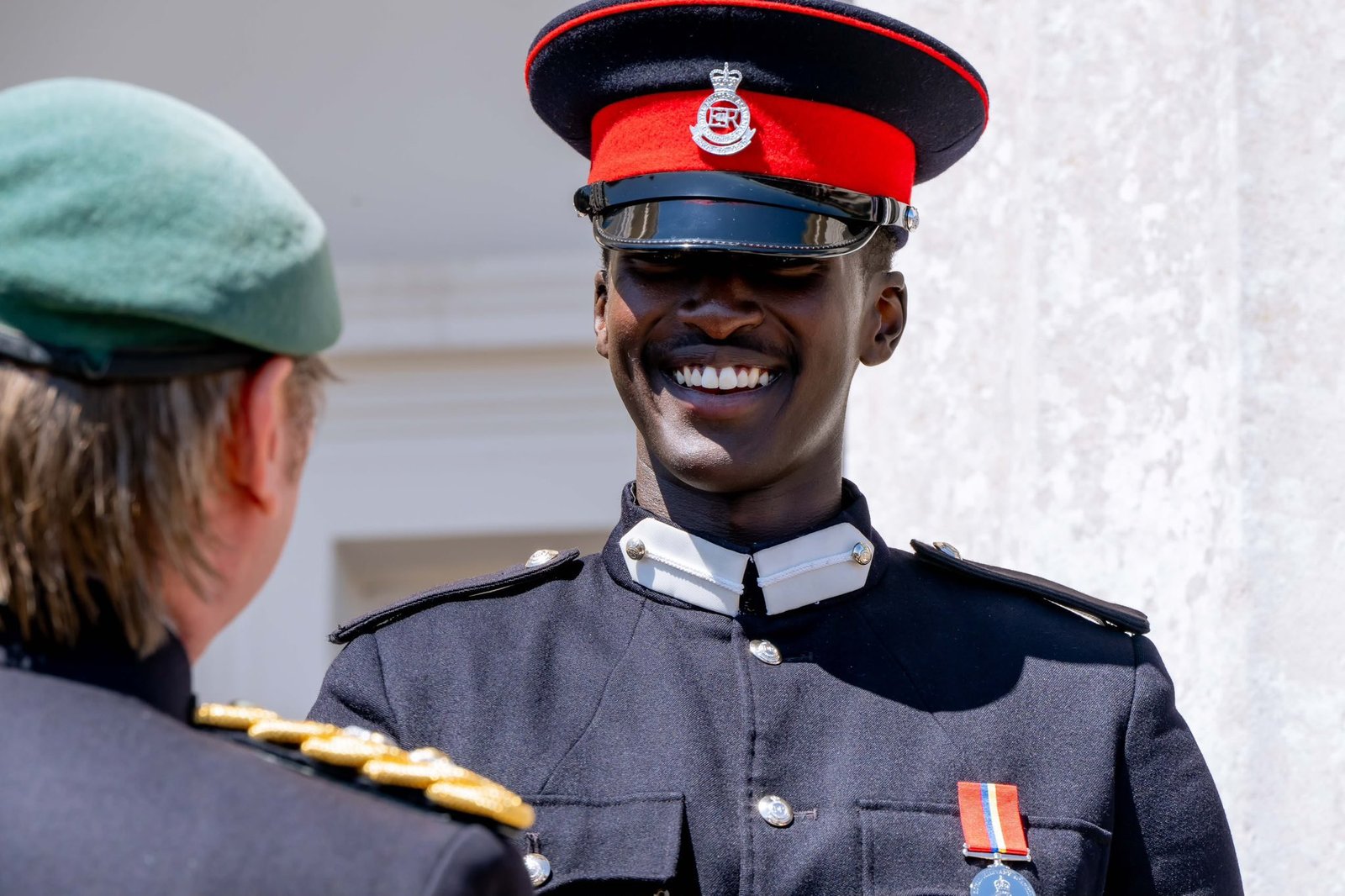 Ruhamya Kainerugaba Sandhurst graduation