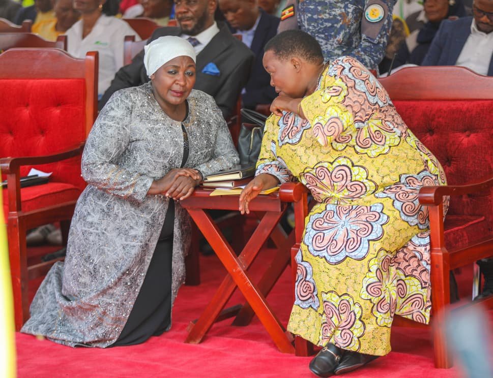 Prime Minister Robinah Nabbanja at spiritual revival with Hajjat Hadijah Namyalo
