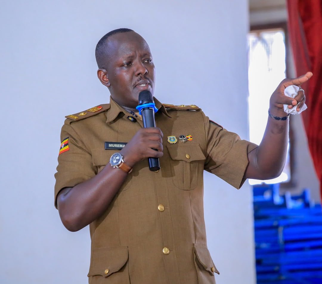 Lt Col Frank Murema engaging SMACK students
