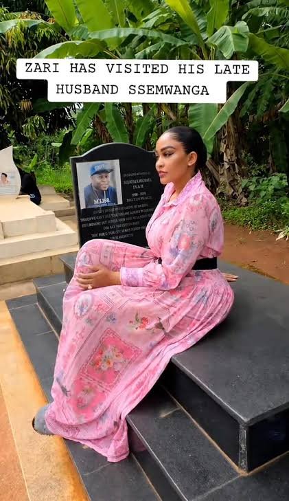 Zari insists Ivan Semwanga died